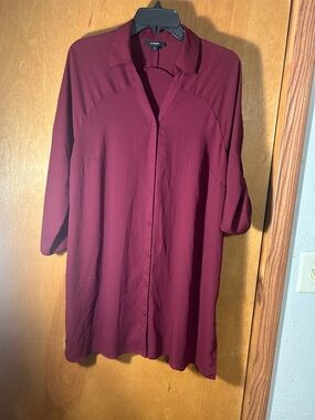 Alfani Deep Burgundy Women's tunic